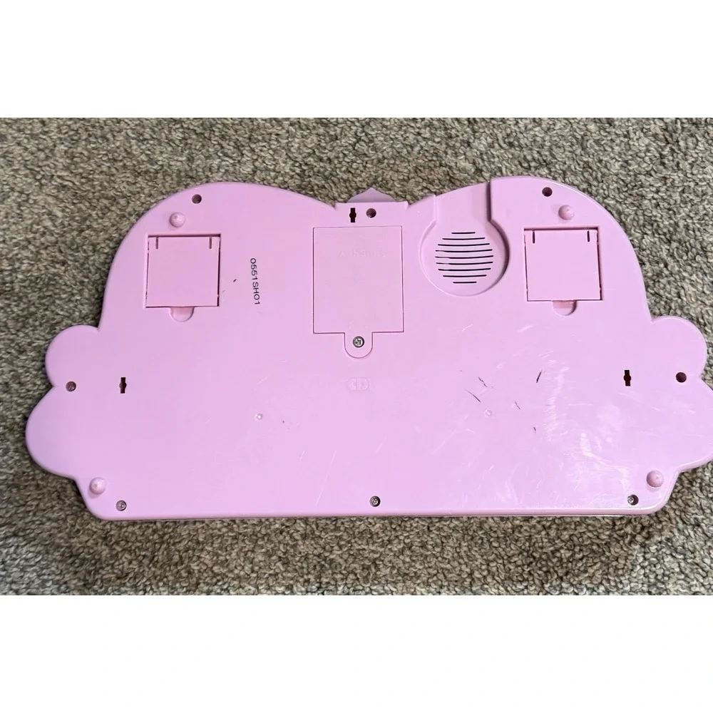 Disney Princess Electronic Keyboard Piano Pink Musical Toy Tested Working Y2K